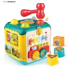 GENERICO - Juguete Educativo Cubo Didáctico Musical Multifuncional