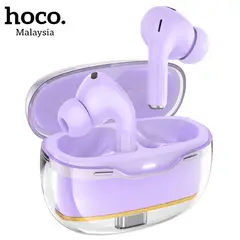 HOCO - Audífonos Inalámbricos Crystal TWS EW54 Purple