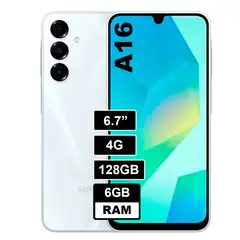 SAMSUNG - Celular Galaxy A16 4G 6GB - 128GB - GRIS