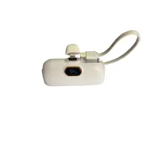 GENERICO - Mini Power Bank Portátil con Pantalla Digital – 5000 mAh