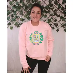 GENERICO - Polera Mujer Diseño Escudo PINK - Melón