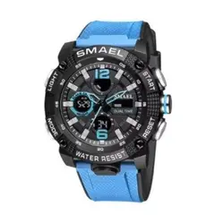 SMAEL - Reloj Deportivo Digital Analógico resistente al agua 8045