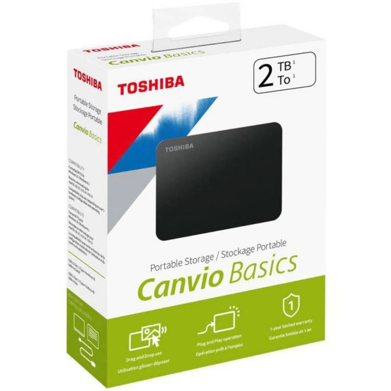 Disco Duro Externo 2TB Canvio Basics 3.0
