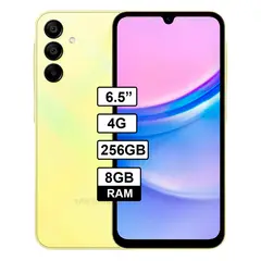 SAMSUNG - Galaxy A15 8GB RAM 256GB AMARILLO