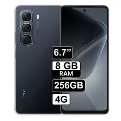 INFINIX - Celular Libre Hot 50i 8GB 256GB Negro