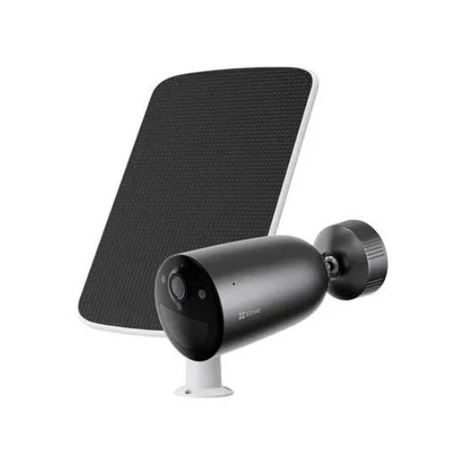 Kit de Cámara de Seguridad para Exteriores EB3 con Panel Solar