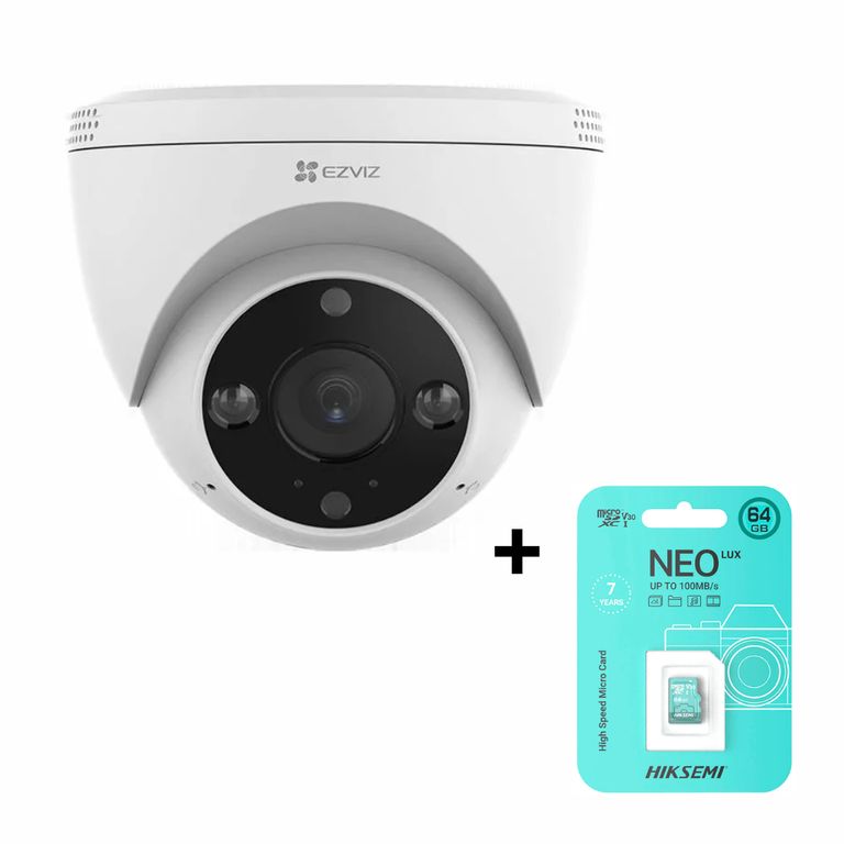 Cámara de Seguridad para Exteriores H4 2K + MEMORIA 64 GB