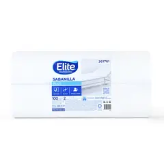 ELITE - Papel Sabanilla para Camilla 100 MTS PACK 2 UND