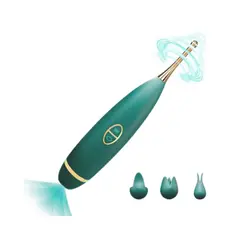 GENERICO - VIBRADOR SUCCIONADOR VARITA PENCIL 2