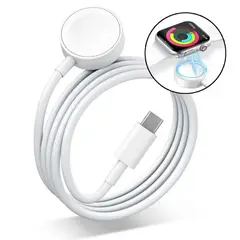GENERICO - Cargador Magnético Para Apple Watch Cable Tipo C Usb-C 1m