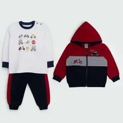 KUKULI - CONJUNTO CARS M/L NIÑO 5126