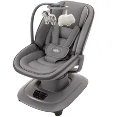 BABY CAM - Mecedora eléctrica táctil Rocking Chair PLOMO