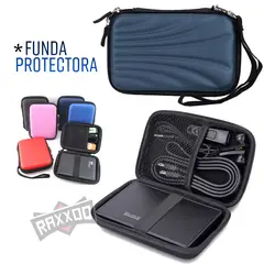 GENERICO - Funda estuche para case disco duro externo sata 2.5 usb 3.0 2.0