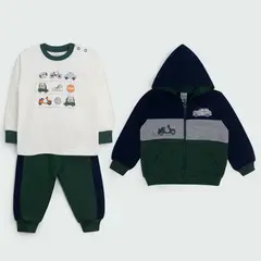 KUKULI - CONJUNTO CARS M/L NIÑO 5126