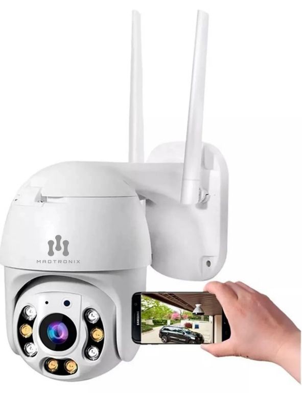 Camara de Seguridad Exterior IP Full HD Visión Nocturna WiFi