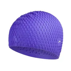 SPEEDO - Gorra para Natacion Bubble Cap Purple