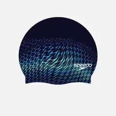 SPEEDO - Gorro para Natacion Slogan Print Navy