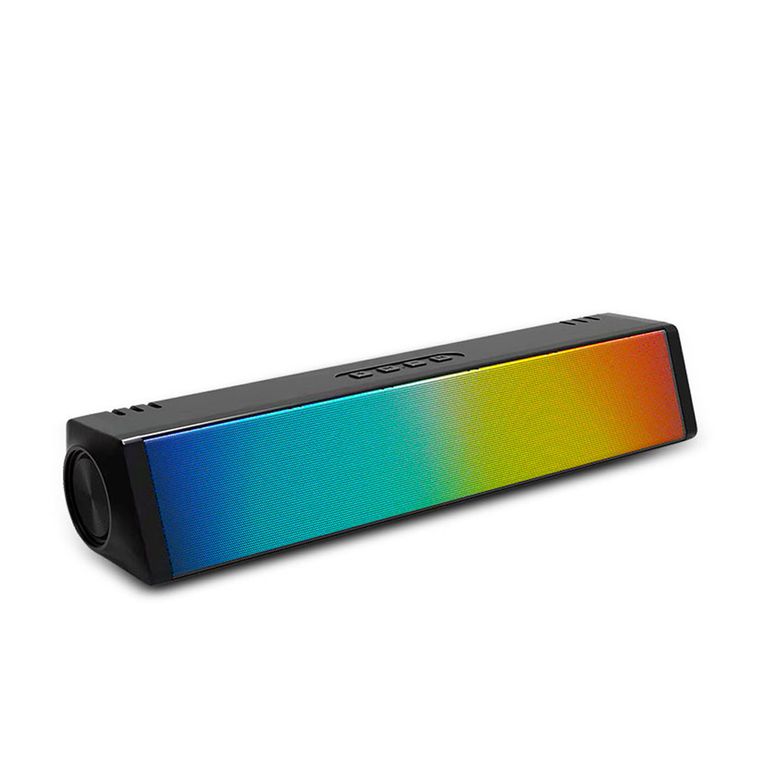 Parlante Soundbar Portátil con Luces RGB y Sonido Gamer