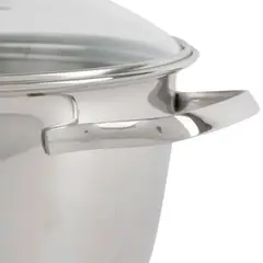 TRAMONTINA - Set de Ollas Allegra 7 Piezas Acero Inoxidable