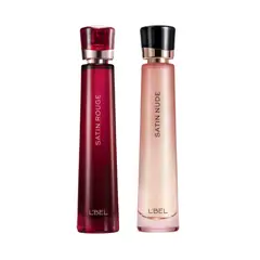 LBEL - Perfume satin nude + satin rouge L'BEL spray 50ml cada uno