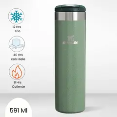 STANLEY - Botella Aerolight Transit Hammertone Green 591 Ml