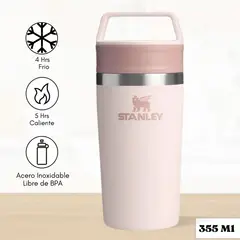 STANLEY - Mug Para Café To-Go Travel Rose Quartz 355 Ml