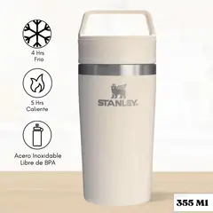 STANLEY - Mug Para Café To-Go Travel Cream Gloss 355 Ml