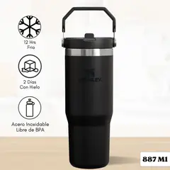 STANLEY - Flip Straw Tumbler Black 887 Ml