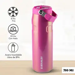 STANLEY - Tomatodo Termica Flip Straw Lid Pink Shimmer 710 Ml