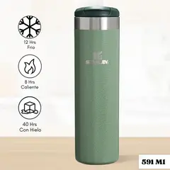 STANLEY - Botella Aerolight Transit Hammertone Green 591 Ml
