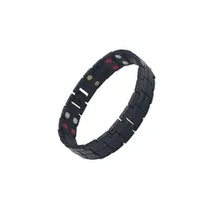 GENERICO - Pulsera Biomagnética de Acero Inoxidable