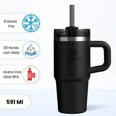 STANLEY - Quencher H20 Adventure Black 591 ML