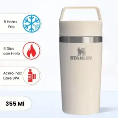 STANLEY - Mug Para Café To-Go Travel Cream Gloss 355 Ml