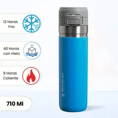 STANLEY - Termo de Bebida Flip Go Azure 710 Ml