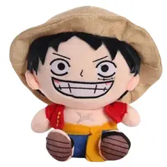 GENERICO - Peluche Luffy One Piece Importado - Mide 20 cm alto