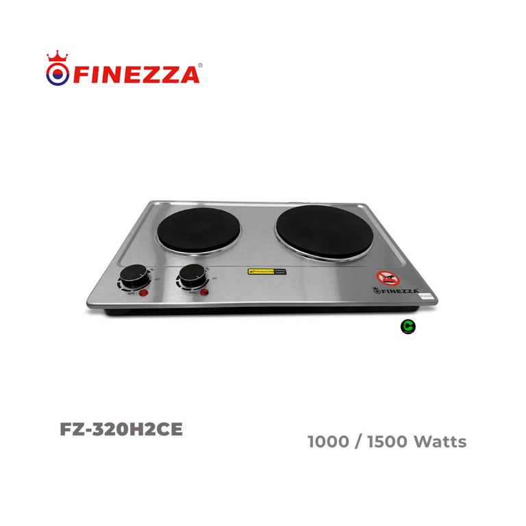 Cocina Eléctrica de 2 hornillas 2250 W FZ-320H2CE