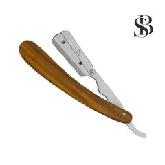 EUPHORIA - Navaja para Corte de 3 Cuerpos Profesional MADERA
