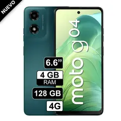 MOTOROLA - Celular Moto G04 128GB 4GB Ram Color Verde