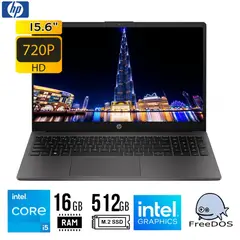 HP - LAPTOP 250 G10 15,6" HD Intel Core i5-1334U Tecnología vPro 16GB 512GB SSD FREEDOS