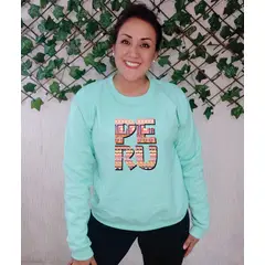 GENERICO - Polera Mujer Diseño PERU - Verde