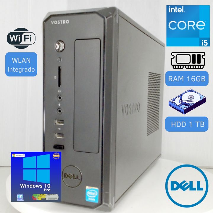 Computadora Vostro D06S Intel Core I5 RAM 16 GB HDD 1TB + W 10P