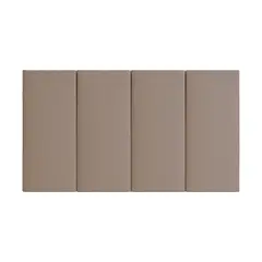 MUEBLES MACRUMO - Pieza Modular Panel 60cmx20cm color Beige oscuro 1unidad