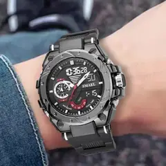 SMAEL - Reloj Deportivo Digital Analógico resistente al agua 8060