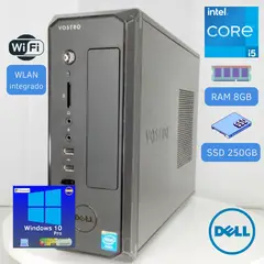 DELL - Computadora Vostro D06S Intel Core I5 250GB SSD 8GB RAM+ W 10P
