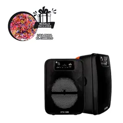 GENERICO - Altavoz de Fiestas Modelo KTX1286 Y+Regalo Ligas para Peinar