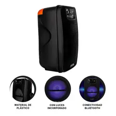 GENERICO - Pack4 Parlante Bluetooth Practico Hogar Y+Ligas de Regalo