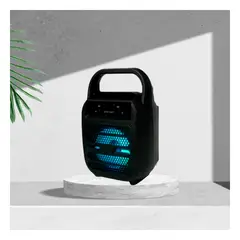 GENERICO - Pack2 Bocina Practica KTX 1411 Tono Negro Y+Ligas de Regalo