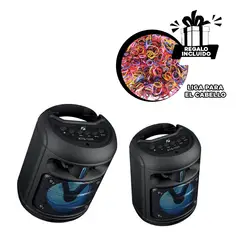 GENERICO - Pack6 Sistema Util y Compacto en Negro Y+Ligas de Regalo