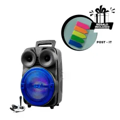 GENERICO - Sistema con Bluetooth y USB Negro Y+Post-it Adhesivos