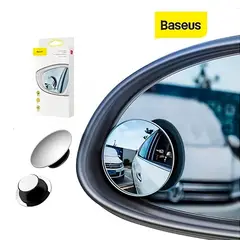BASEUS - Espejo Auto Moto 360° Gran Angular Punto Ciego 2und
